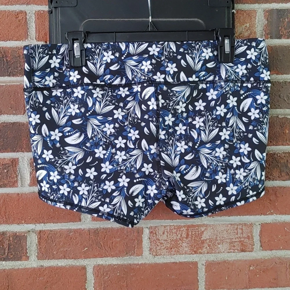 Tough Mode Floral Athletic Shorts Size XL